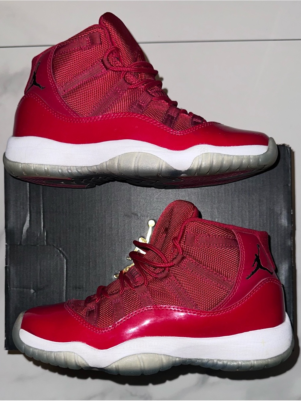 2017 Air Jordan 11 Retro GS Win Like 96 Size 5Y / 6.5W